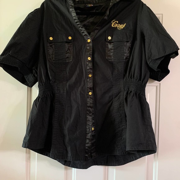 Coogi Button down blouse - Picture 2 of 7